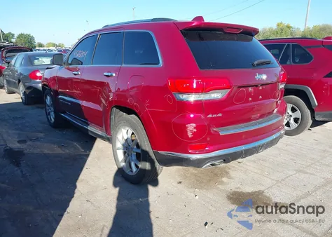 2014 Jeep Grand Cherokee Summit из США, поврежденный, VIN 1C4RJFJG0EC466486